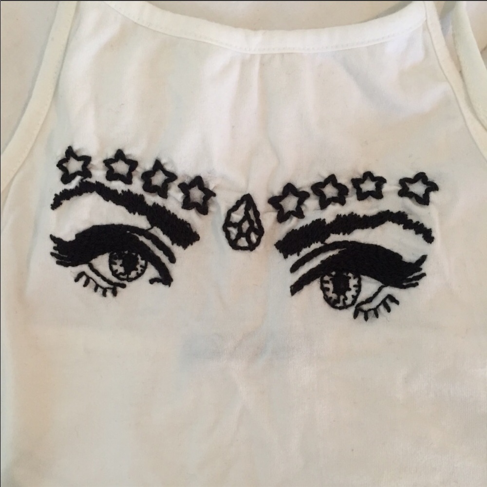 Brandy Melville Starry Eyes Sachi Halter Top - Picture 4 of 4